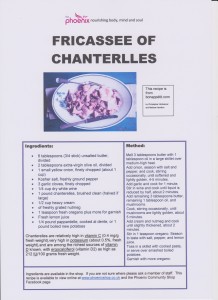 FRICASSEE OF CHANTERELLES